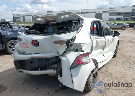 2019 Toyota Corolla Xse z USA, uszkodzony, nr VIN JTNK4RBE9K3012087